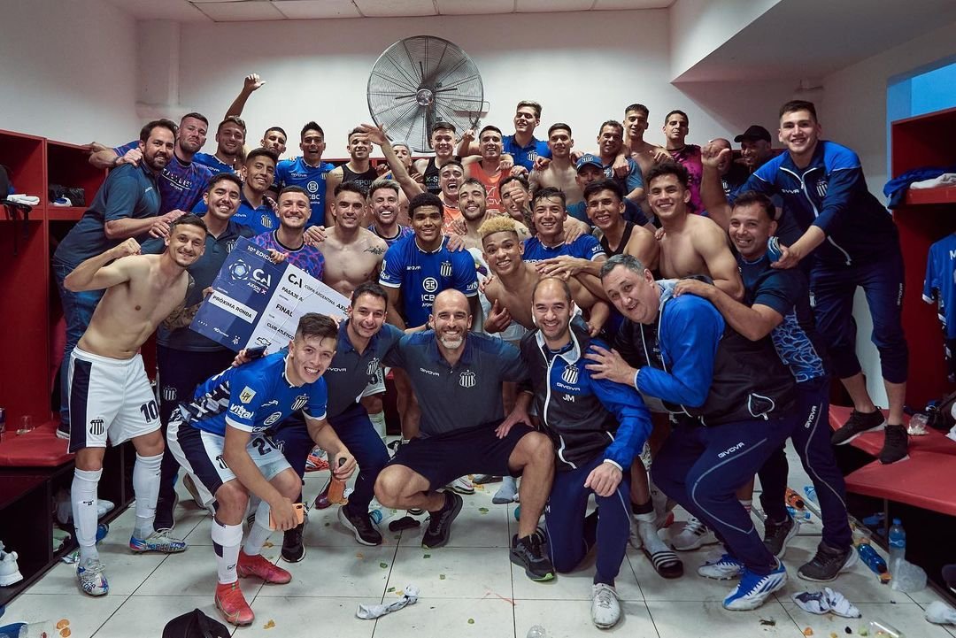 Los festejos de Talleres tras el pase a la gran final | Canal Showsport