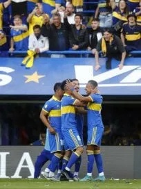 Festejo gol villa