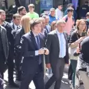 Javier Milei en Tucumán: con Bussi, recorrió el centro de la capital