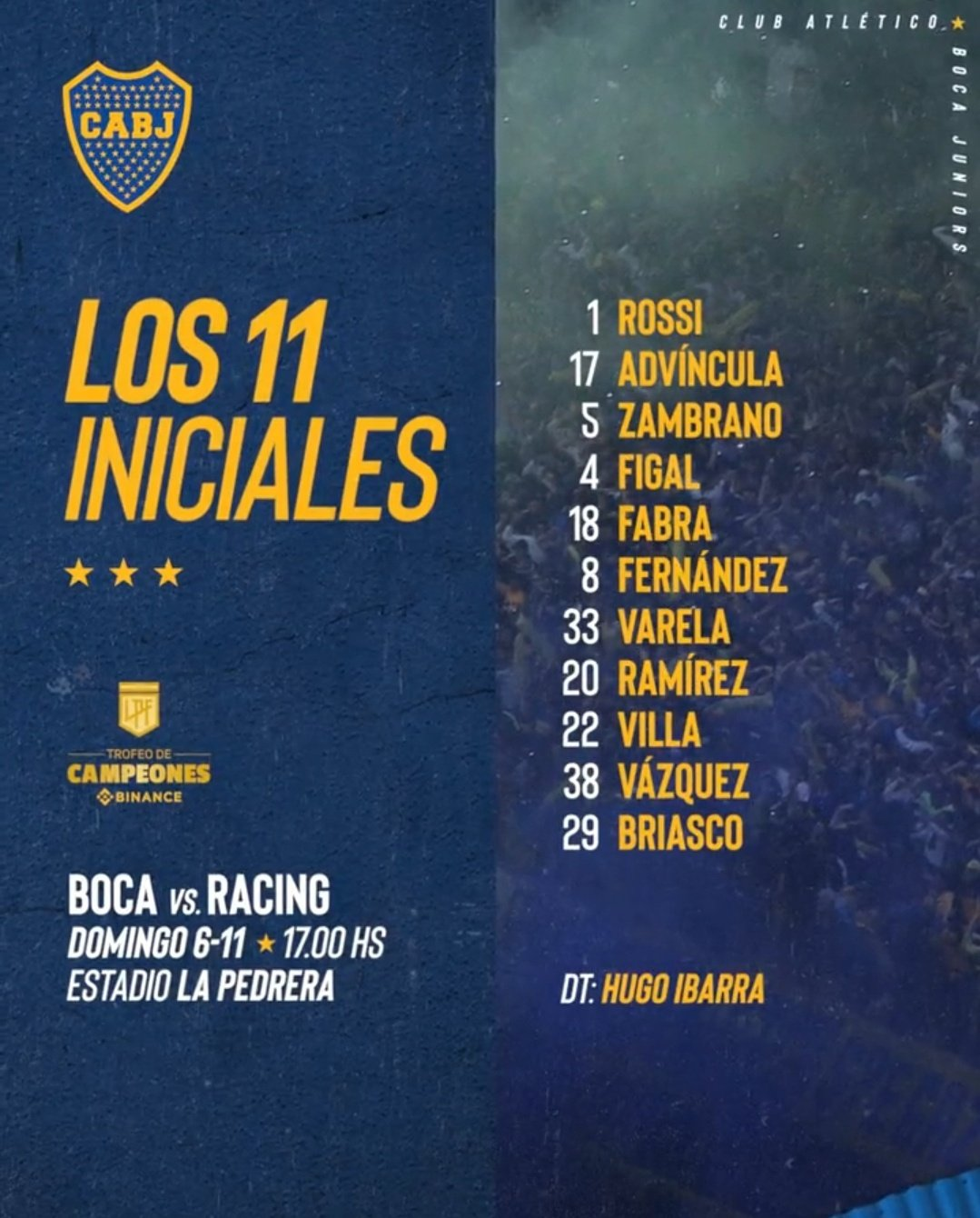Boca y Racing chocan en San Luis por el Trofeo de Campeones | Canal Showsport
