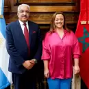 Cecilia Moreau recibió al Vicepresidente de la Cámara de Representantes del Reino de Marruecos