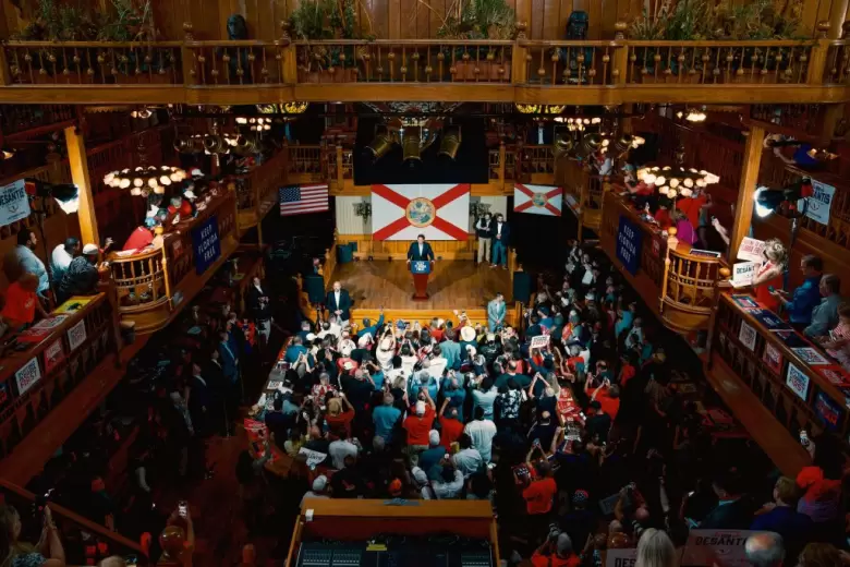 Ron DeSantis, el gobernador de Florida que se perfila como rival de Trump en la interna republicana