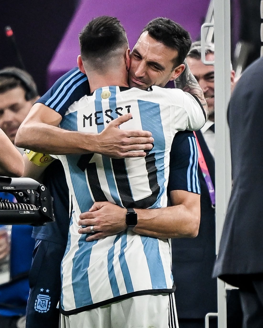 Scaloni volvió a Pujato: lágrimas de felicidad y agradecimiento eterno | Canal Showsport