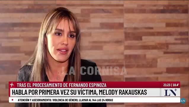 La denunciante de Espinoza dijo que le ofrecieron plata para retirar la denuncia