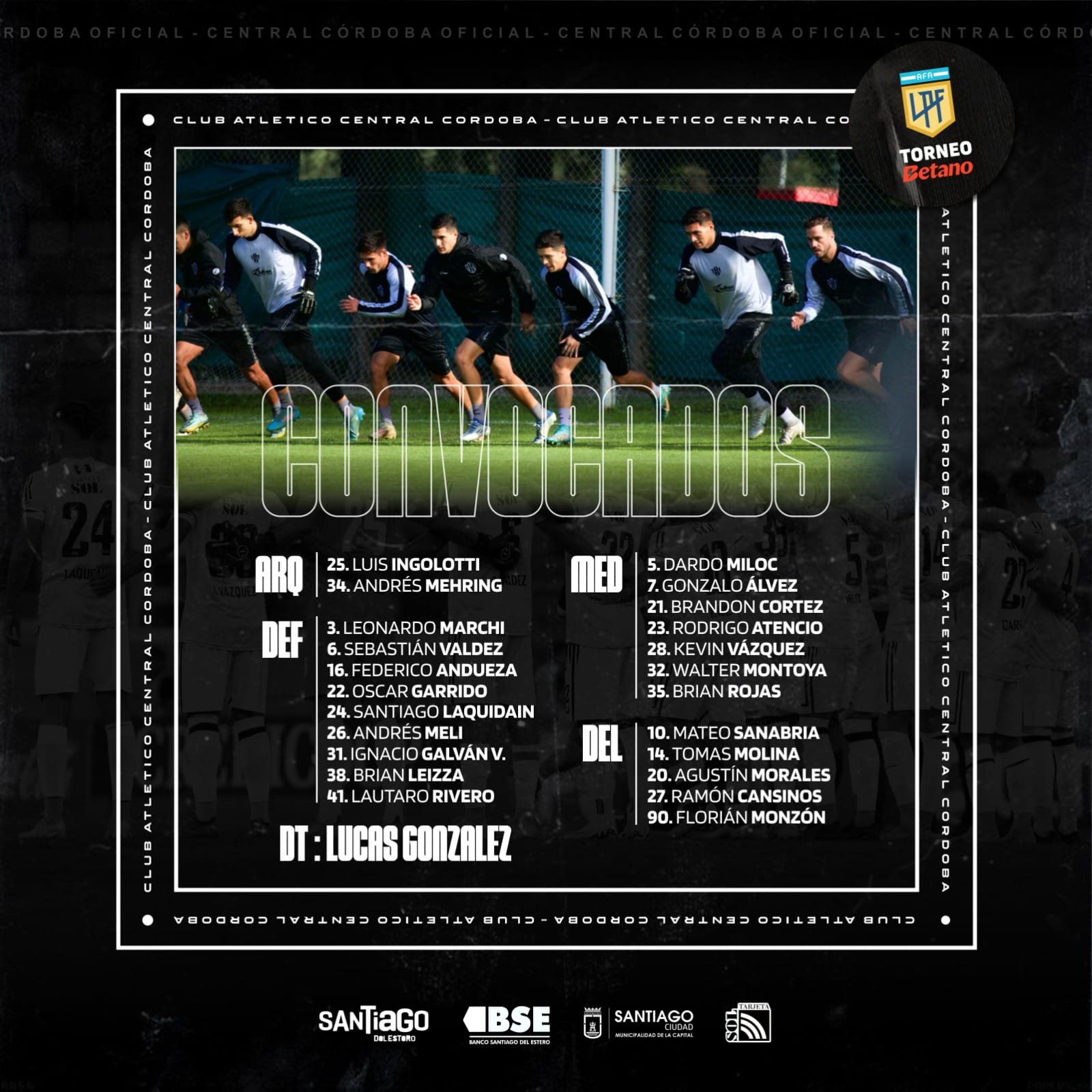 Talleres visita a Central Córdoba por la LPF: hora, TV y formaciones | Canal Showsport