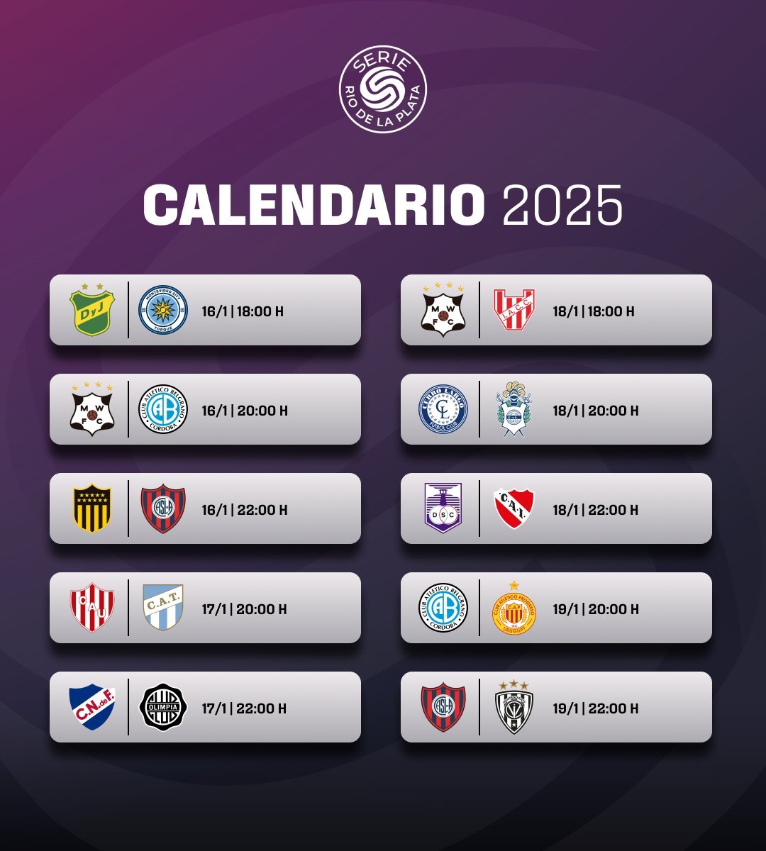 Instituto ya tiene contrincantes para la Serie Río de La Plata | Canal Showsport