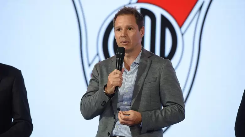 Jorge Brito, presidente de River