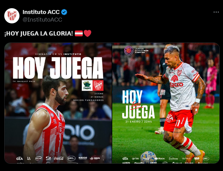 Instituto se mide con Defensor Sporting por la Serie Río de La Plata: hora y por donde verlo | Canal Showsport