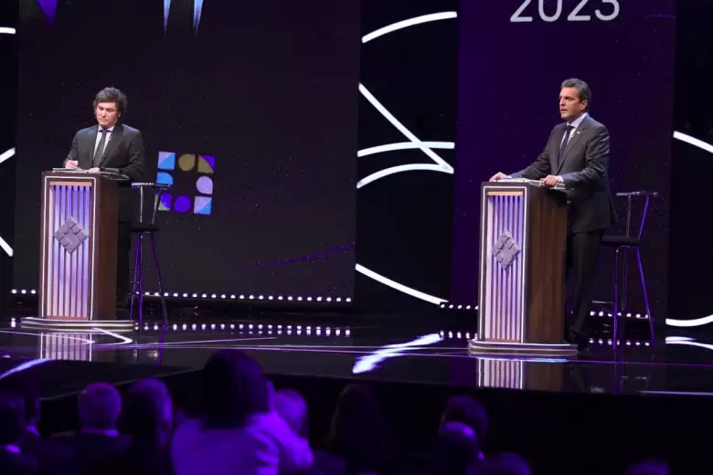 massa milei debate