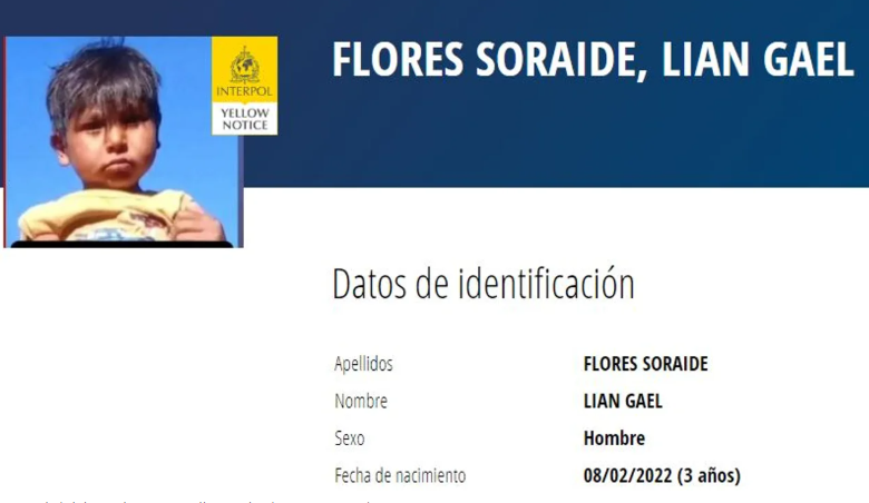 Desesperada búsqueda de Lian: Interpol lanzó alerta internacional • Canal C