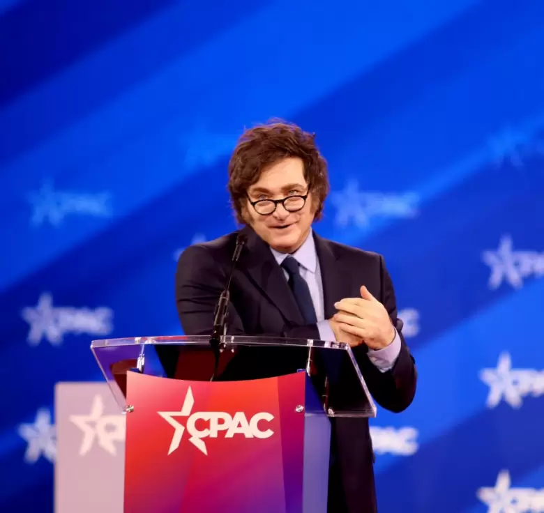 JAVIER MILEI EN CPAC