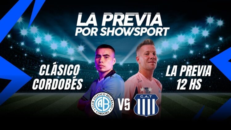 Belgrano y Talleres juegan el clásico cordobés, con una super previa de Showsport | Canal Showsport