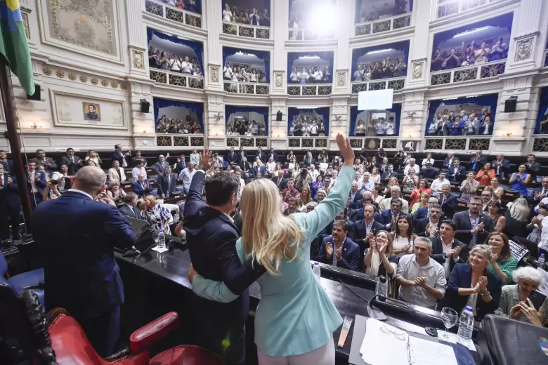 Axel Kicillof en la Asamblea Legislativa bonaerense