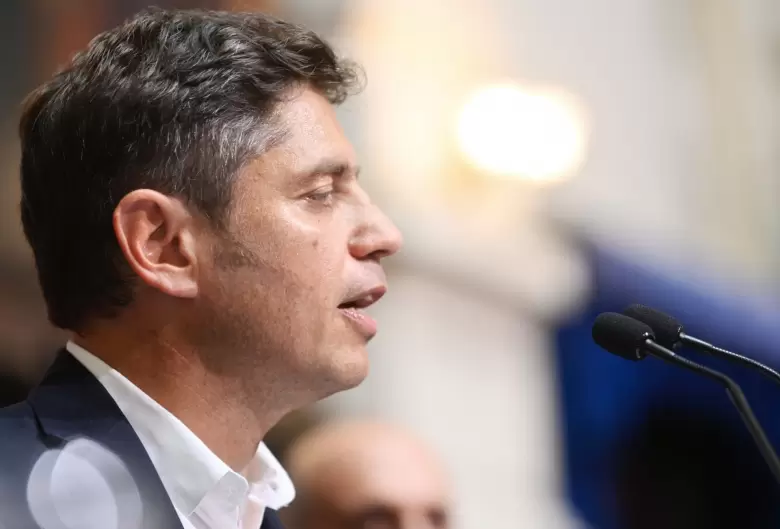 Axel Kicillof en la Asamblea Legislativa bonaerense