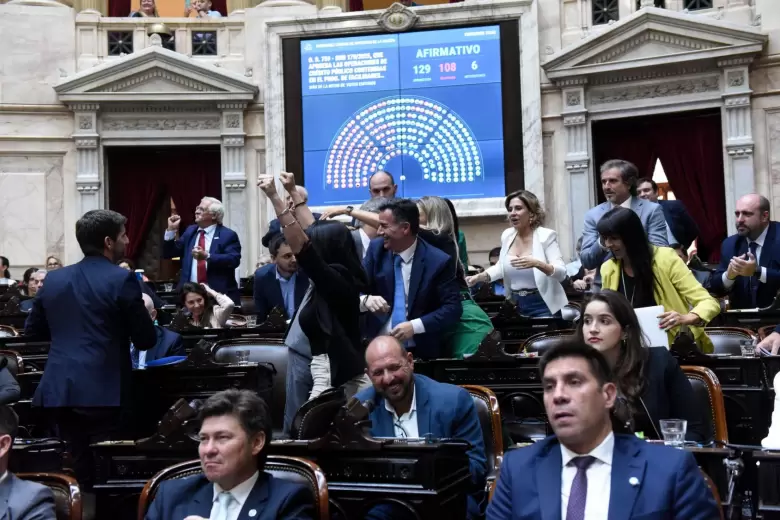 Diputados aprobó el DNU sobre el acuerdo con el FMI