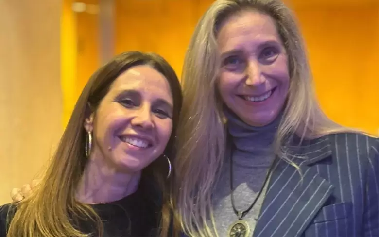 Pilar Ramírez y Karina Milei