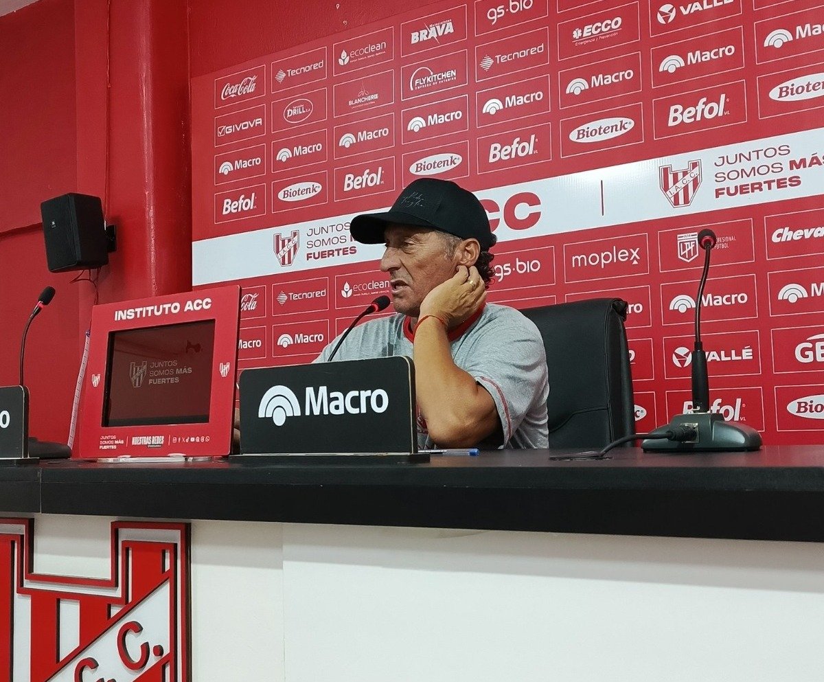 Troglio analizó la caída y habló de plazos en Instituto: "Estoy con ganas de darle para adelante" | Canal Showsport