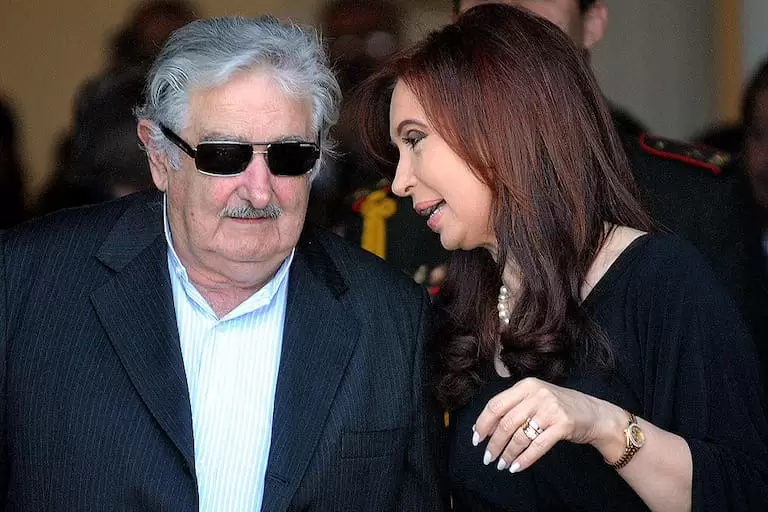 Pepe Mujica y Cristina Kirchner