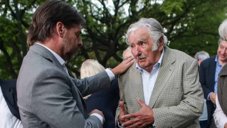 Luis Lacalle Pou y Pepe Mujica