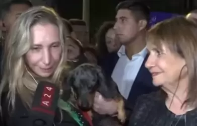Karina Milei y Patricia Bullrich.