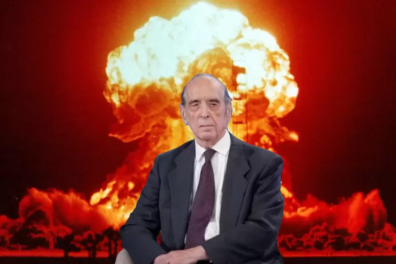 "Si devaluamos explota todo por los aires, se acabó Milei. Se acabó todo", dijo Arriazu.