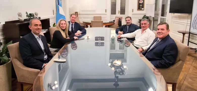 Karina Milei se reunió con Diego Santilli y Cristian Ritondo