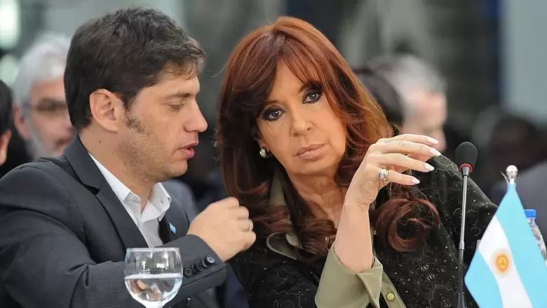 Axel Kicillof y Cristina Kirchner