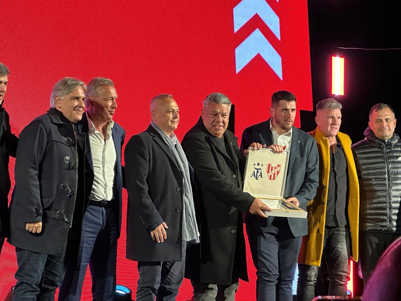 En la presentación de Ciudad Deportiva, el "Chiqui" Tapia anunció el regreso de la Selección a Córdoba | Canal Showsport