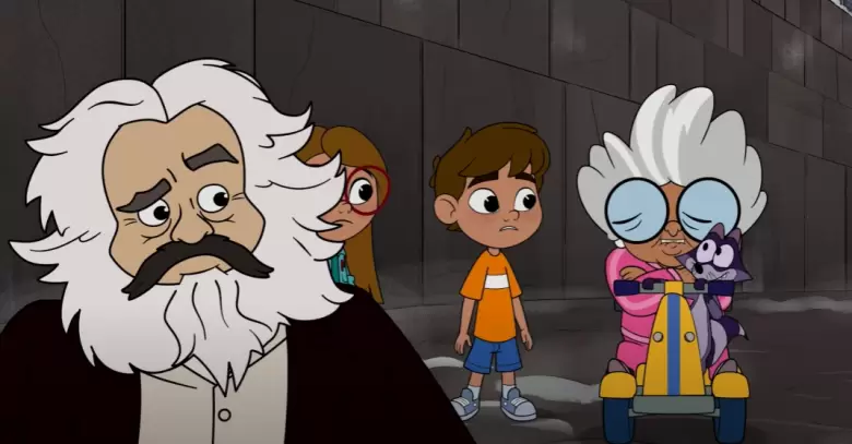 Karl Marx en Tuttle Twins