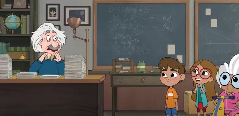 Albert Einstein en Tuttle Twins