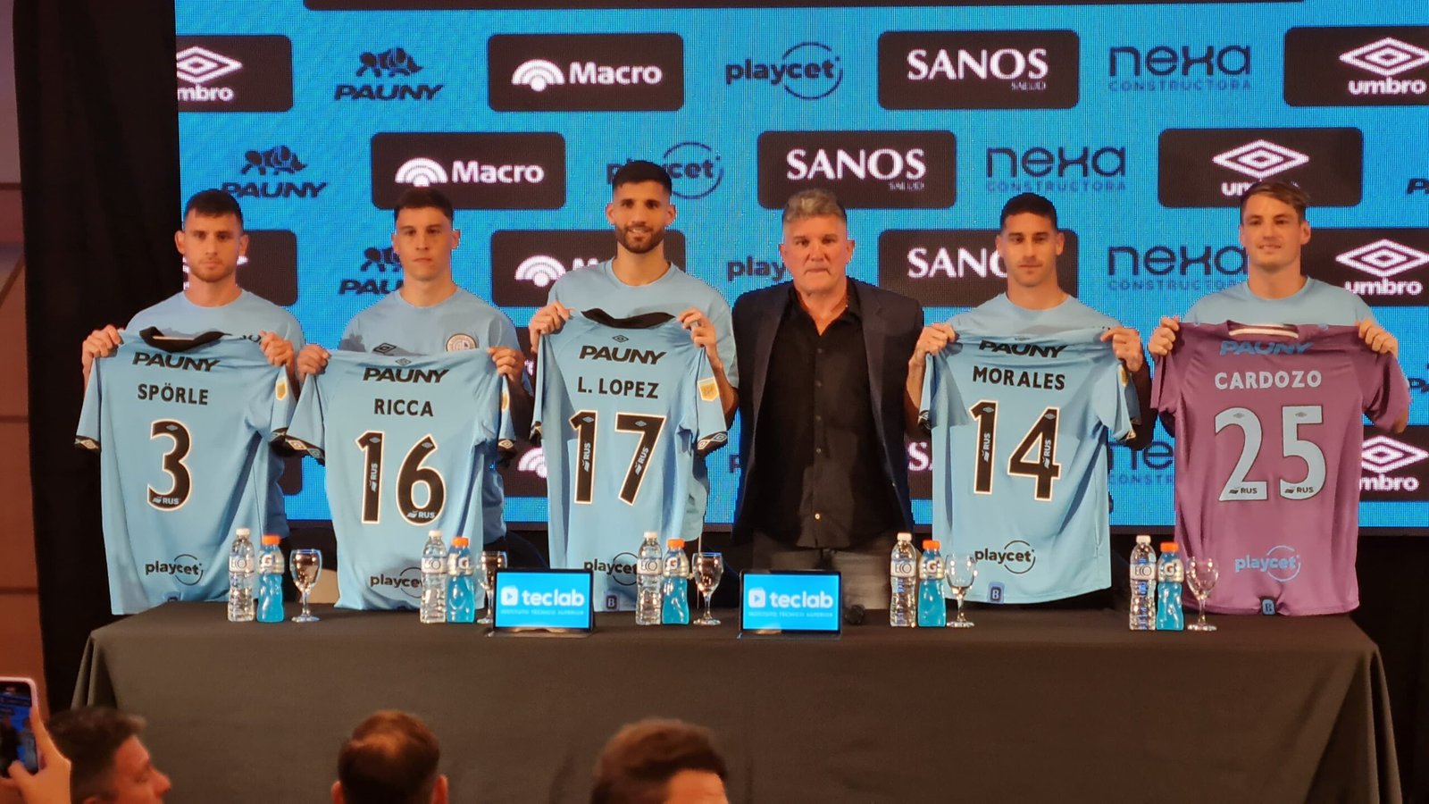 Con el foco puesto en la solidez defensiva, Belgrano presentó a sus cinco refuerzos para el Clausura | Canal Showsport