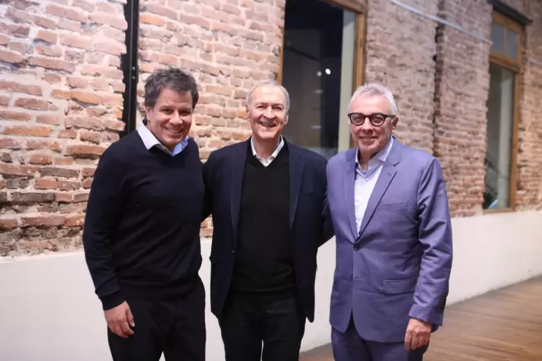 Facundo Manes, Juan Schiaretti y Julio Zamora