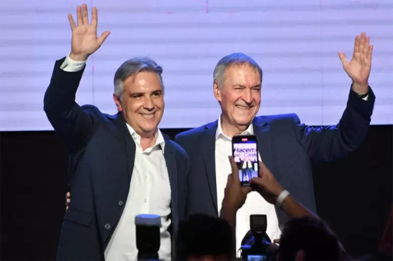 Martín Llaryora y Juan Schiaretti