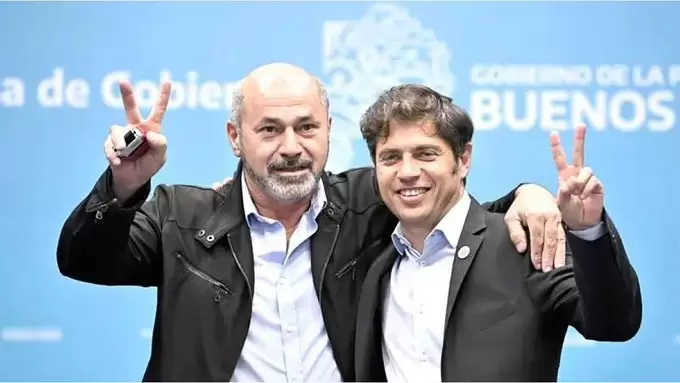 Mario Secco, intendente de Ensenada y cercano a Kicillof, participó de la reunión del PJ.