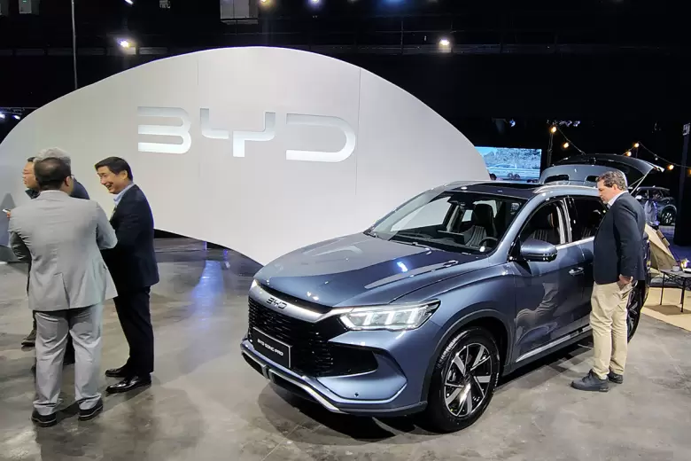 BYD hizo un mega evento de lanzamiento pero con poco anclaje en el público argentino.