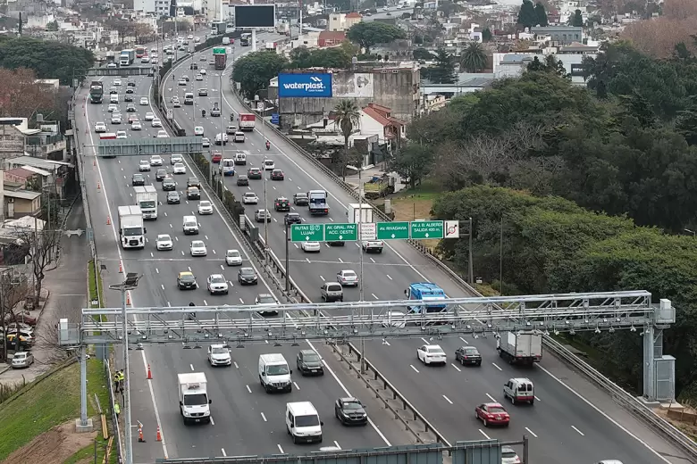 El sistema de peaje sin barreras (Free Flow) está disponible en las autopistas de la Ciudad de Buenos Aires.