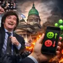 Alerta en redes para Milei: 48,5% de negatividad por la reforma laboral