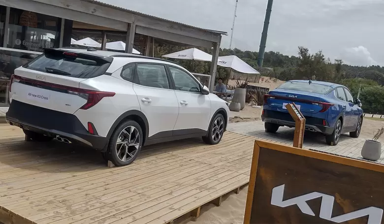 Kia exhibe el K3 en Costa Esmeralda antes de iniciar su pre-venta.