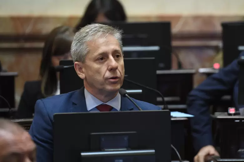 Eduardo Vischi, jefe del bloque UCR en el Senado