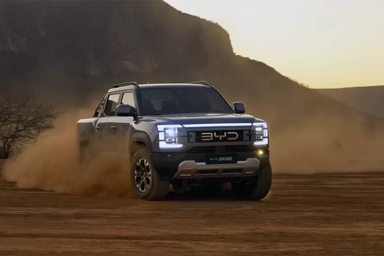 La pick-up de BYD tiene tracción 4WD inteligente.