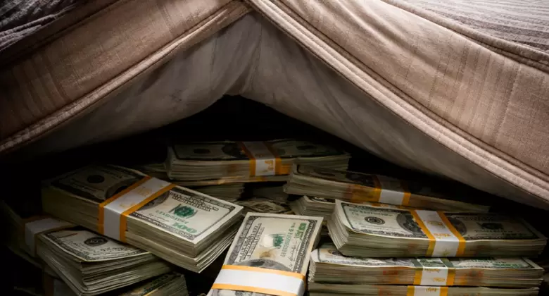 dolares colchon