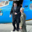 "Súper RIGI": el anuncio bomba de Javier Milei desde el avión presidencial