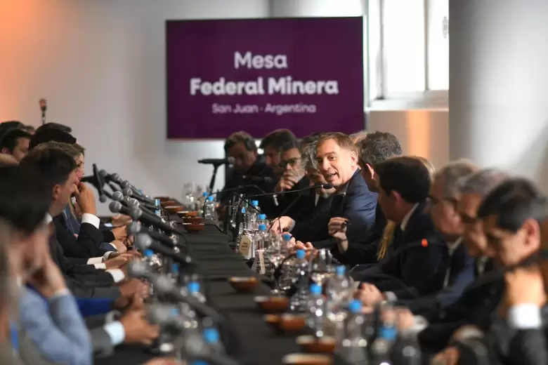 Diego Santilli formó parte de la Mesa Federal Minera