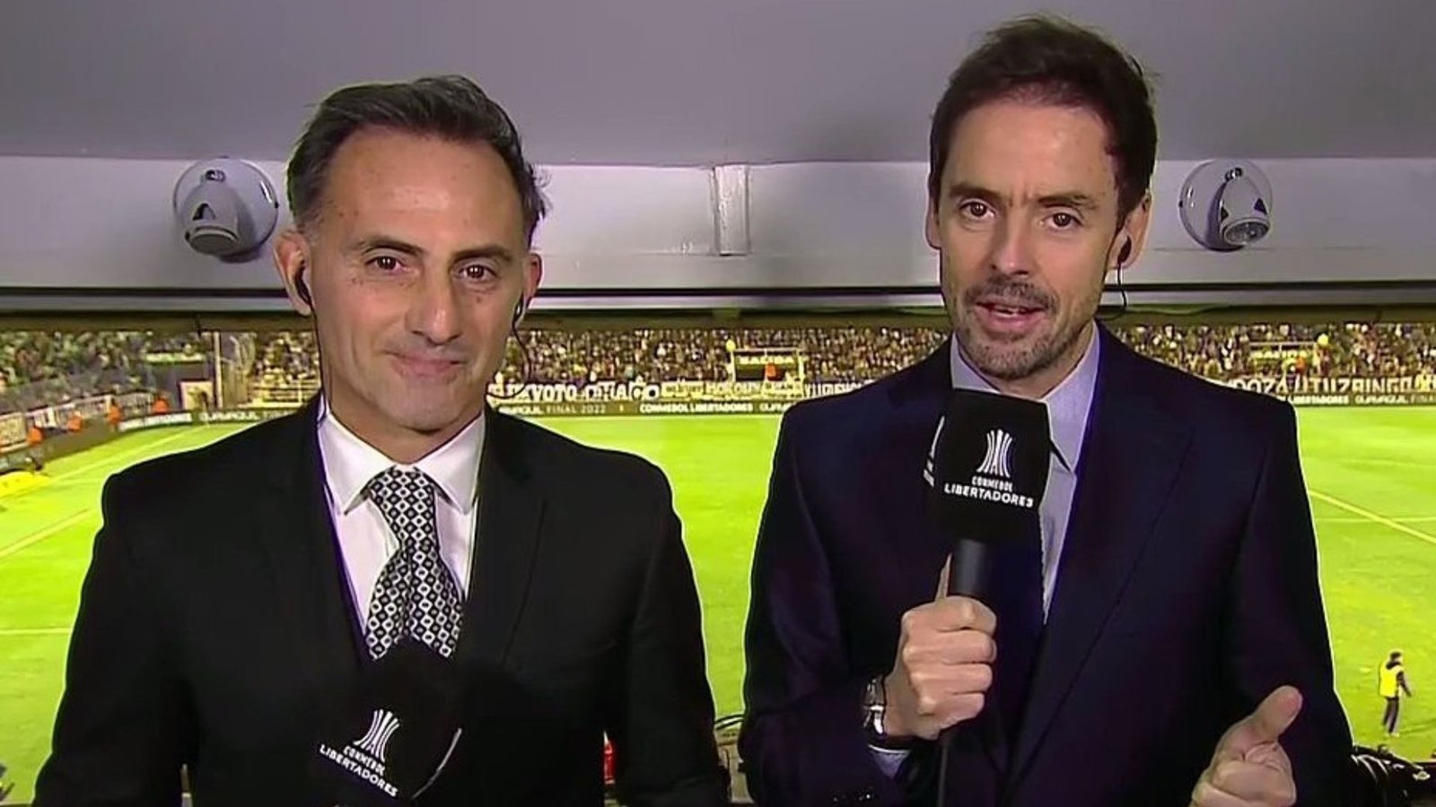 Mariano Closs y Diego Latorre, la famosa dupla de Champions League que estará en la transmisión del Alianza Lima vs Boca Juniors - Infobae
