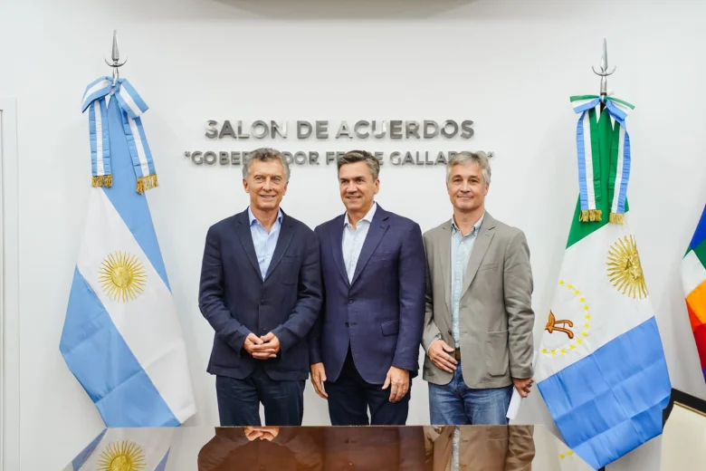 Macri, Zdero y De Andreis se reunieron en Chaco - PRO