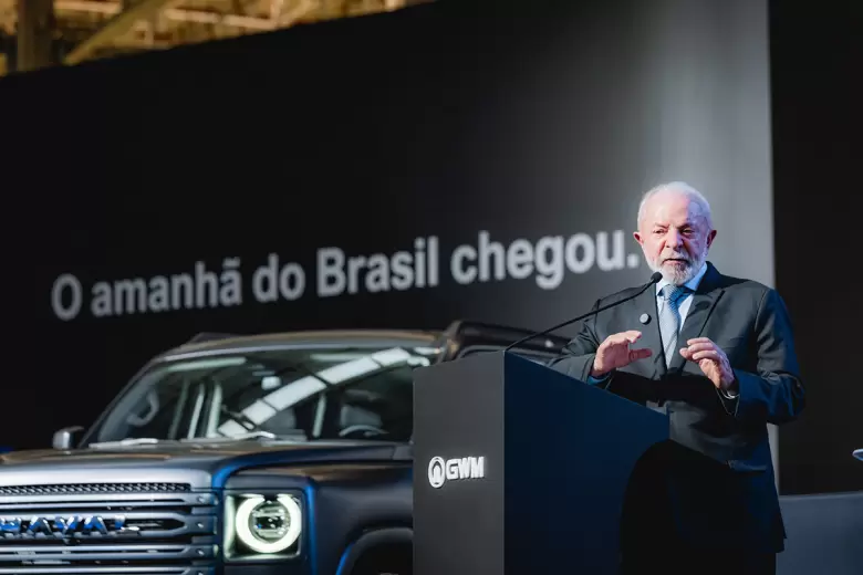 El Presidente Lula da Silva dejó un fuerte mensaje en el acto de inicio formal de operaciones de GWM en Brasil.