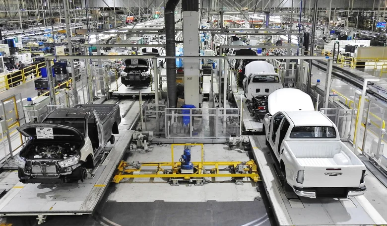 La industria automotriz sufrió un retroceso aún mayor que el de la caída del mercado interno.