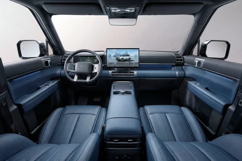 Así es el interior de este SUV de 5 metros de largo que trae BYD. - s