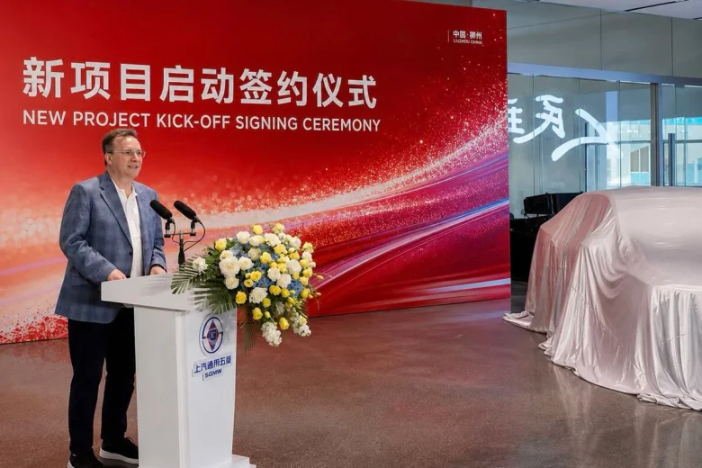 Thomas Owsianski, Presidente de General Motors Sudamérica en su paso por China. - GM