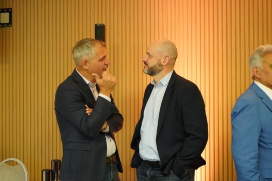 Tomás Grunhaut y Fabián Servetto